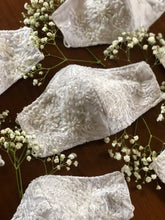 Load image into Gallery viewer, Bridal - Beaded Floral Lace &amp; Silk
